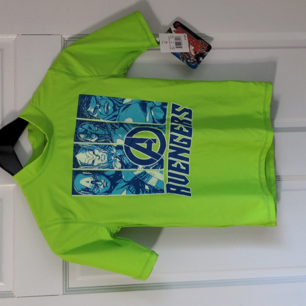 Marvel Avengers Rashguard Kids Medium NWTs